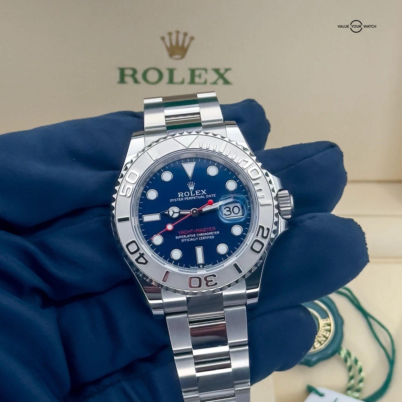 2024 Rolex Yacht-Master 40mm Blue Dial 126622