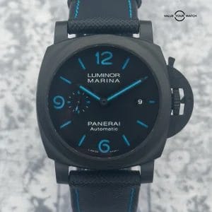 Panerai Luminor Marina Carbotech 44mm Carbon Black & Blue PAM01661