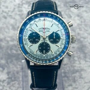 2022 Breitling Navitimer B01 Chronograph 43mm AB0138241C1P1 Ice Blue Dial