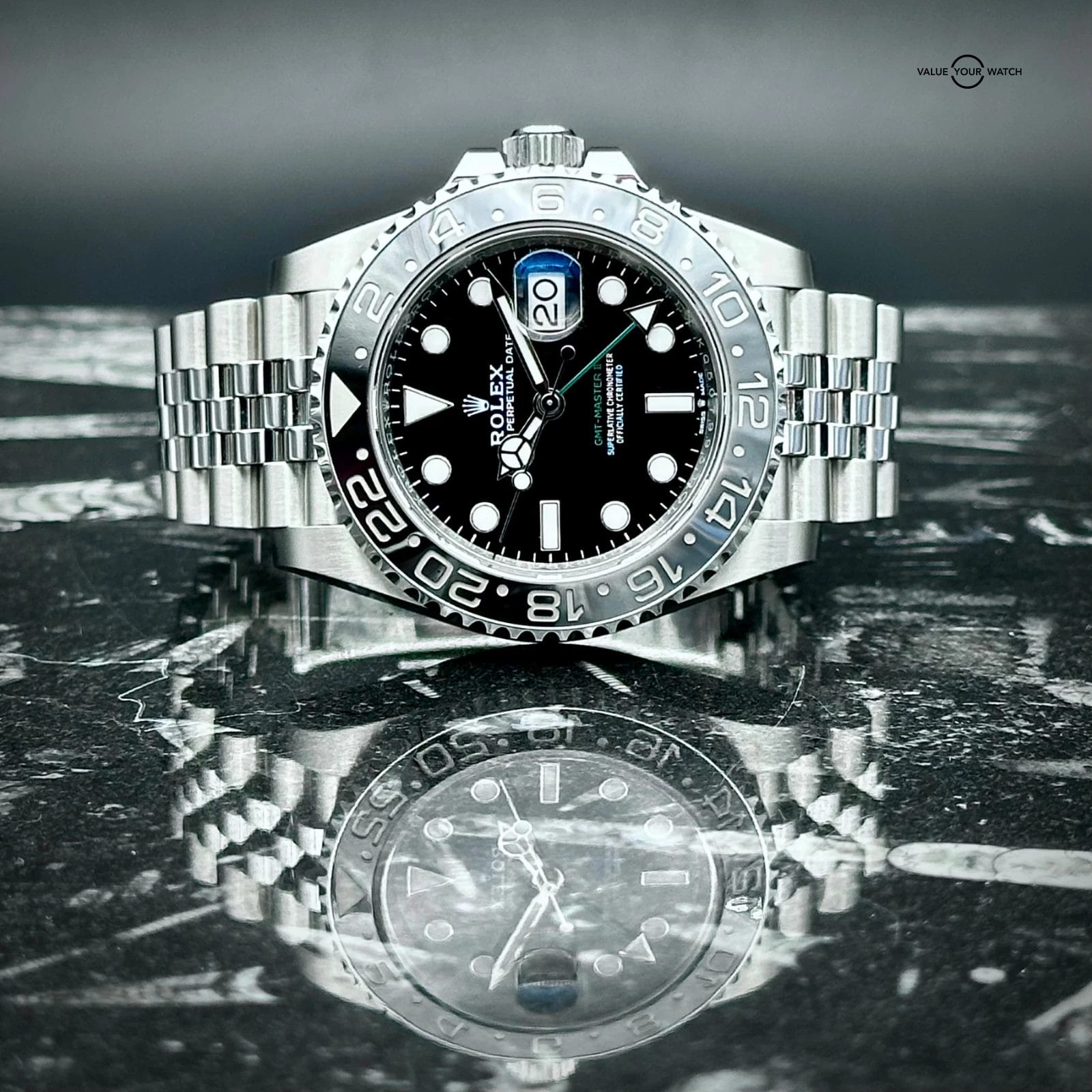 Rolex GMT-Master II Bruce Wayne Jubilee 126710GRNR Sep2024 Unworn Complete Black - Image 16