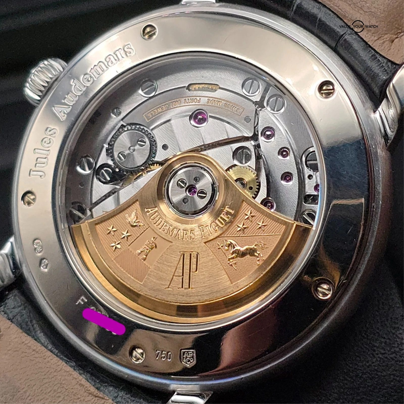 Audemars Piguet Jules Audemars 39mm in 18k white gold, Full set and serviced! - Image 10