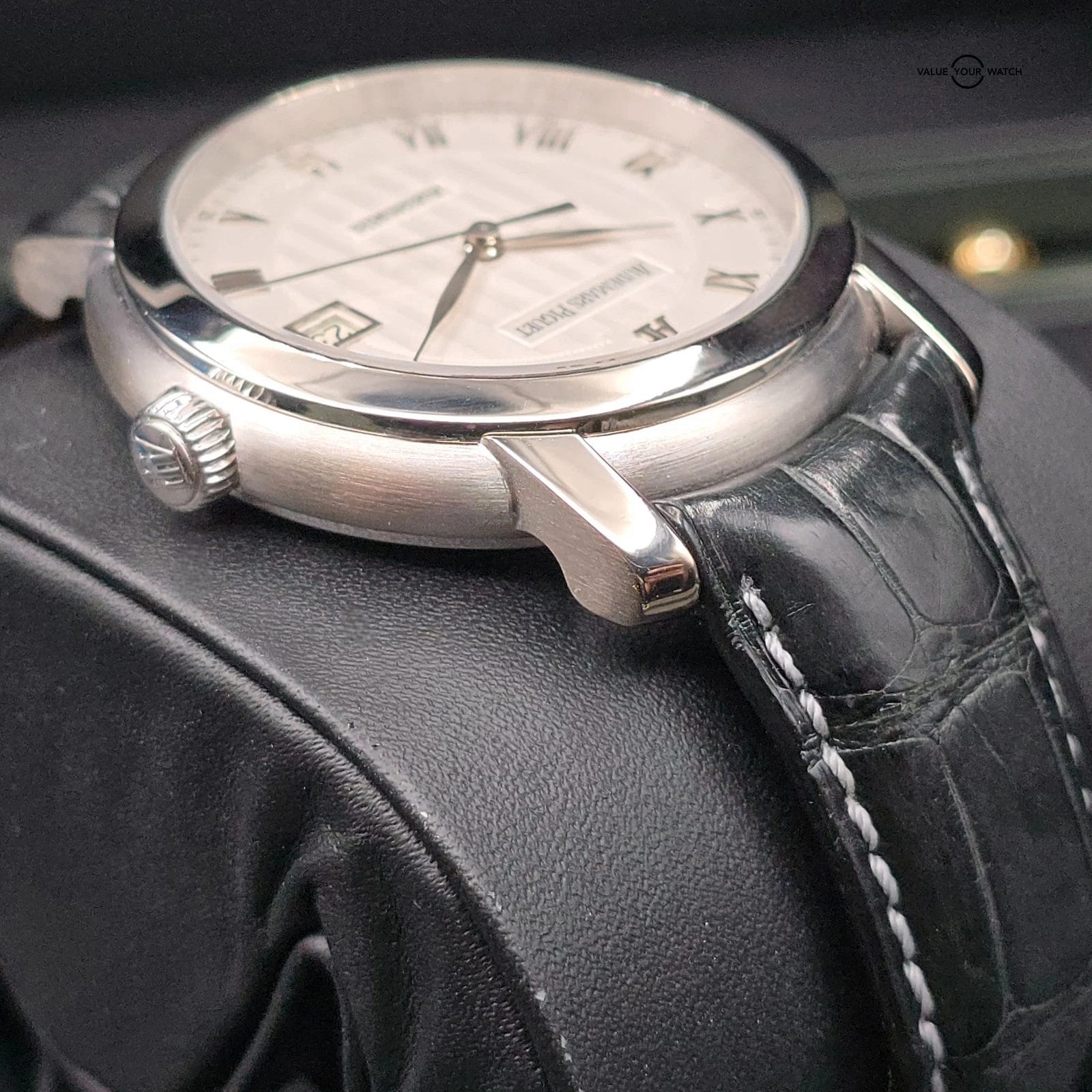 Audemars Piguet Jules Audemars 39mm in 18k white gold, Full set and serviced! - Image 7