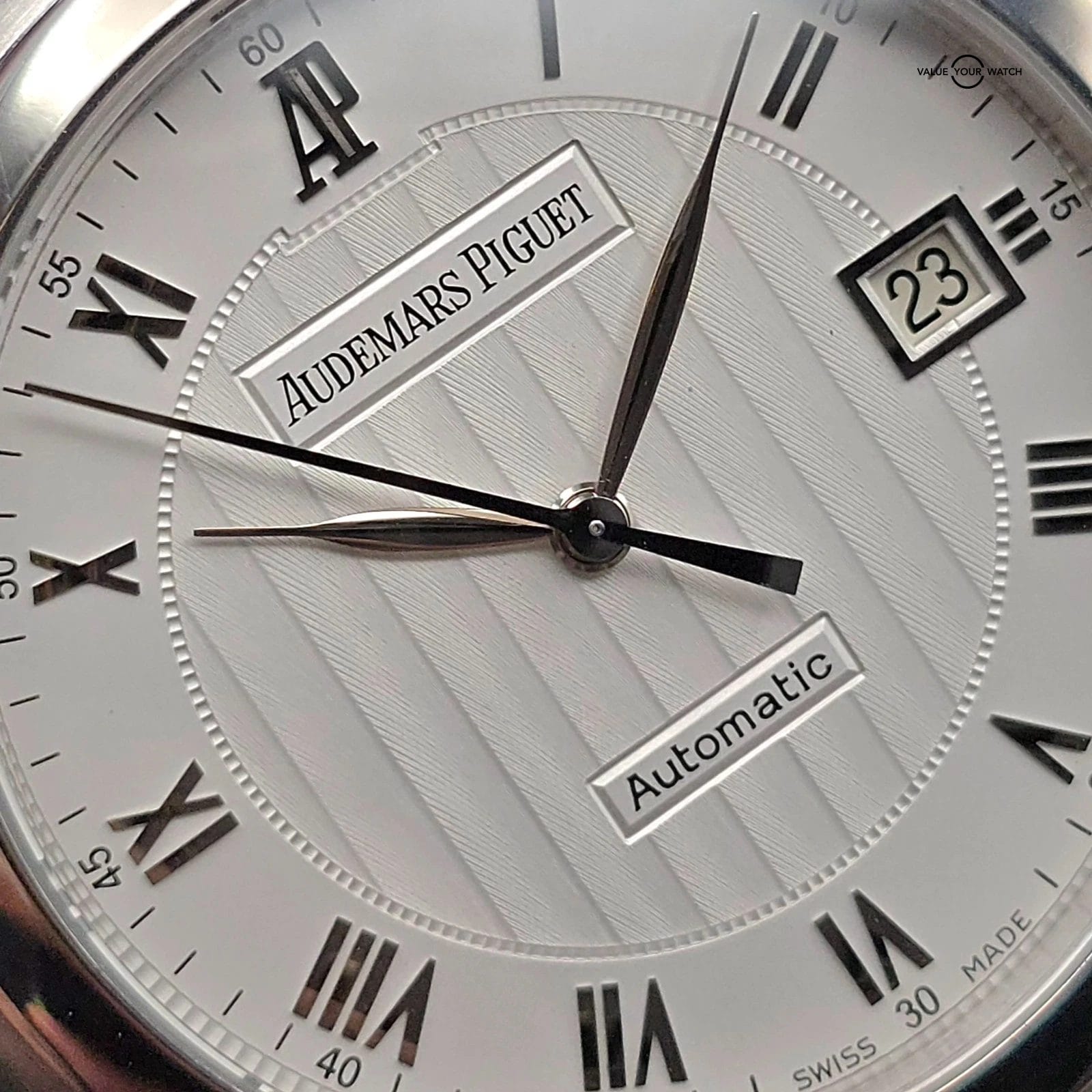 Audemars Piguet Jules Audemars 39mm in 18k white gold, Full set and serviced! - Image 4