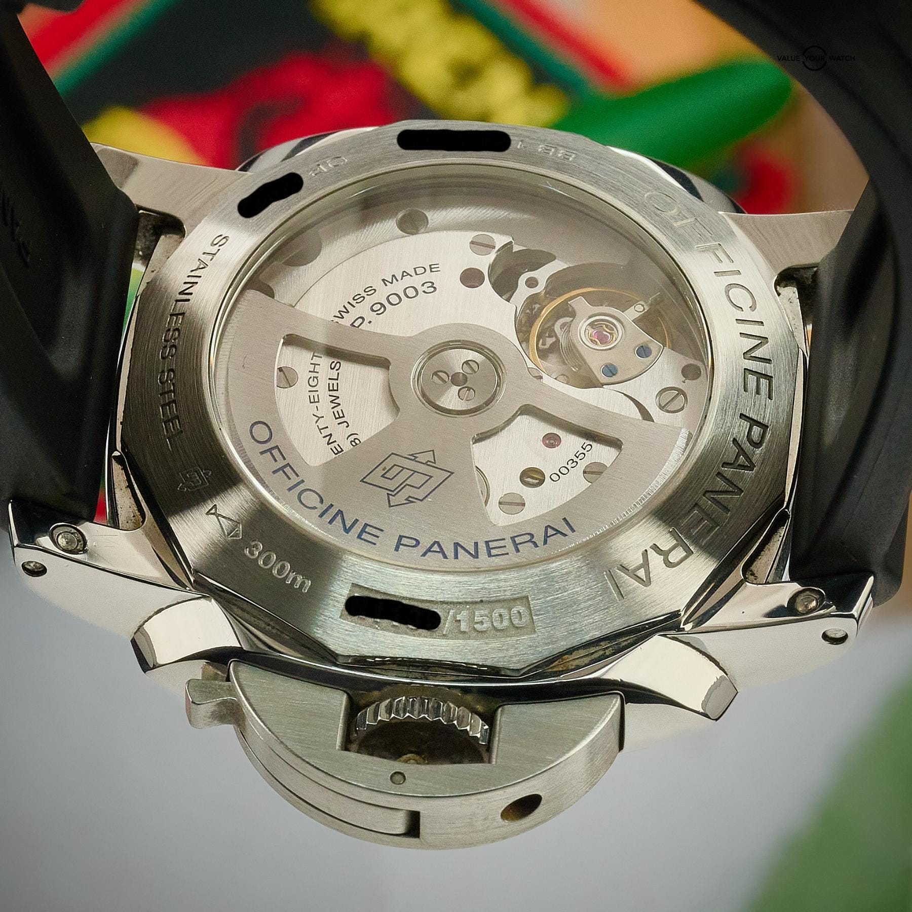 Panerai Luminor 1950 GMT 44mm Steel PAM00531 with Box & Papers - Image 4