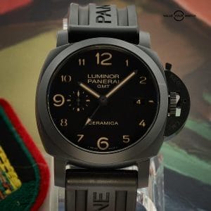 Panerai Luminor 1950 GMT 44mm Ceramica PAM00441 with Box & Papers