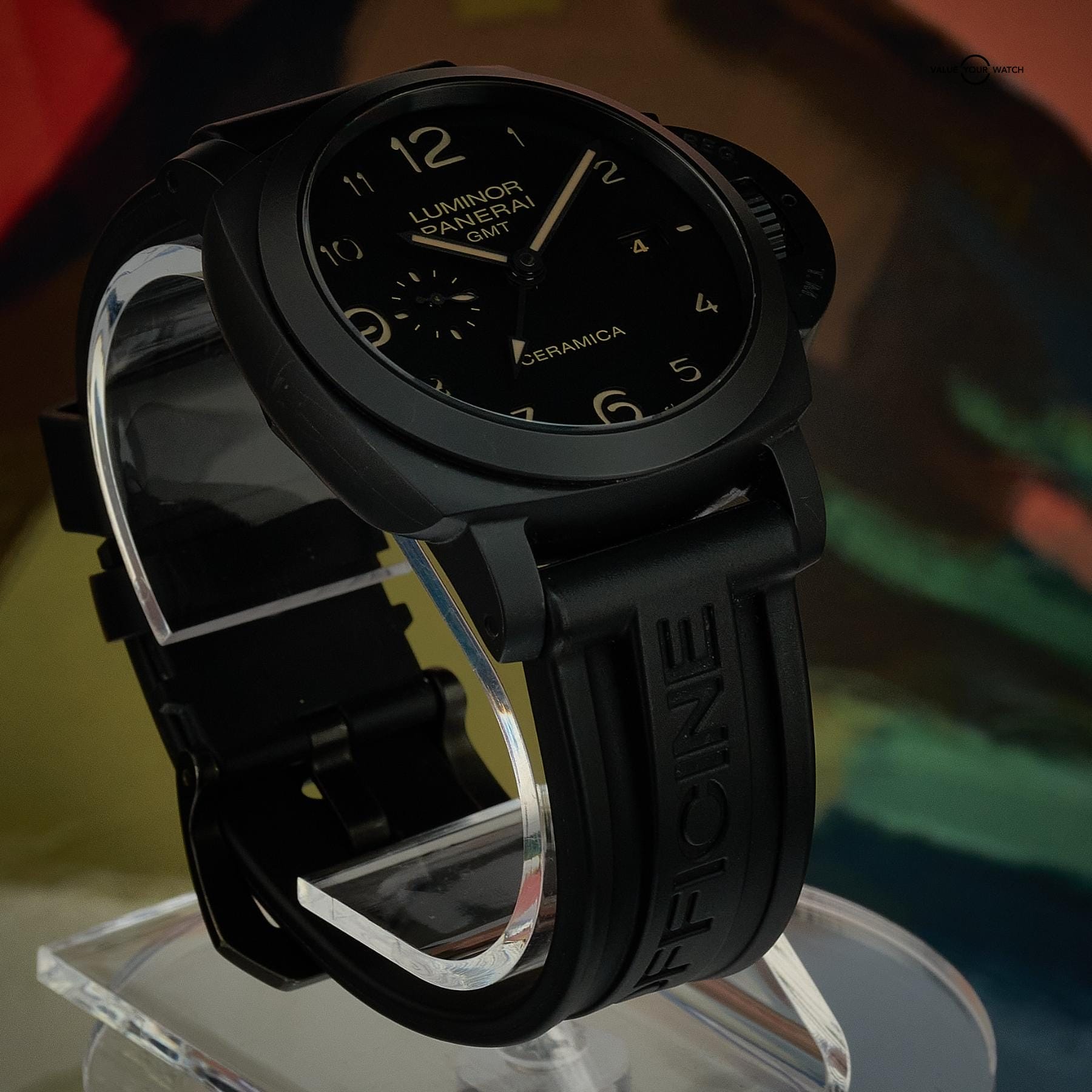 Panerai Luminor 1950 GMT 44mm Ceramica PAM00441 with Box & Papers - Image 14