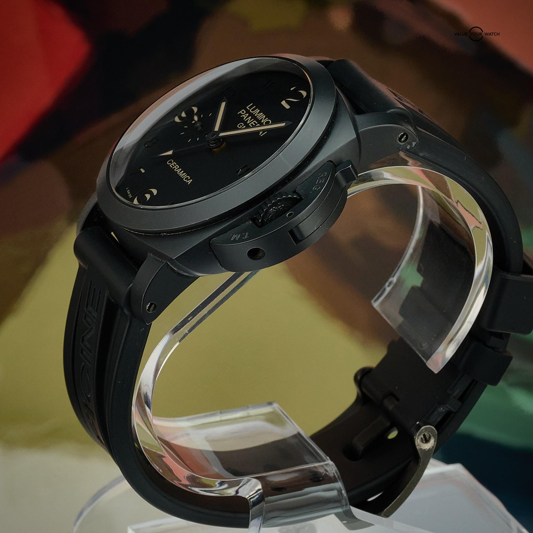 Panerai Luminor 1950 GMT 44mm Ceramica PAM00441 with Box & Papers - Image 12