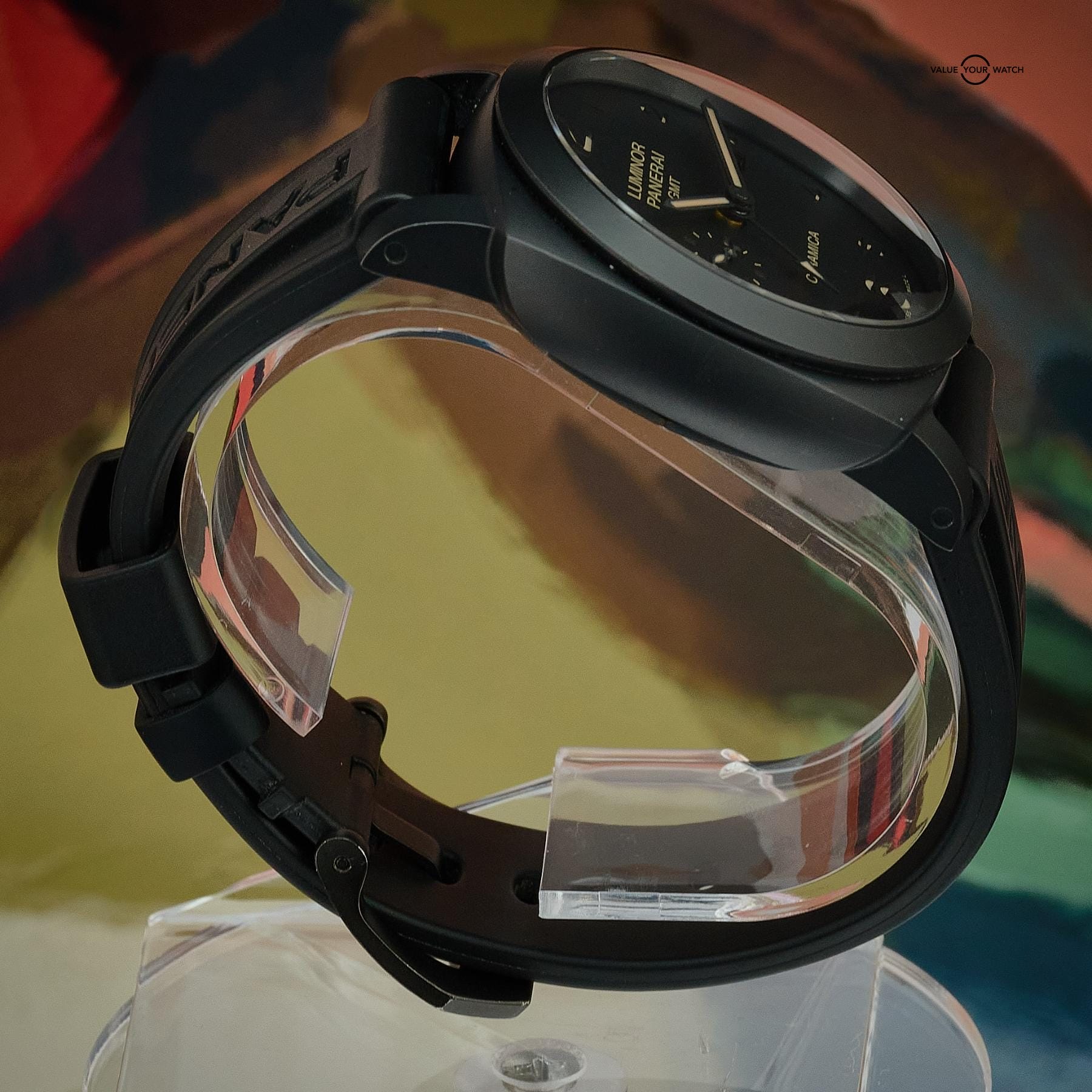 Panerai Luminor 1950 GMT 44mm Ceramica PAM00441 with Box & Papers - Image 11