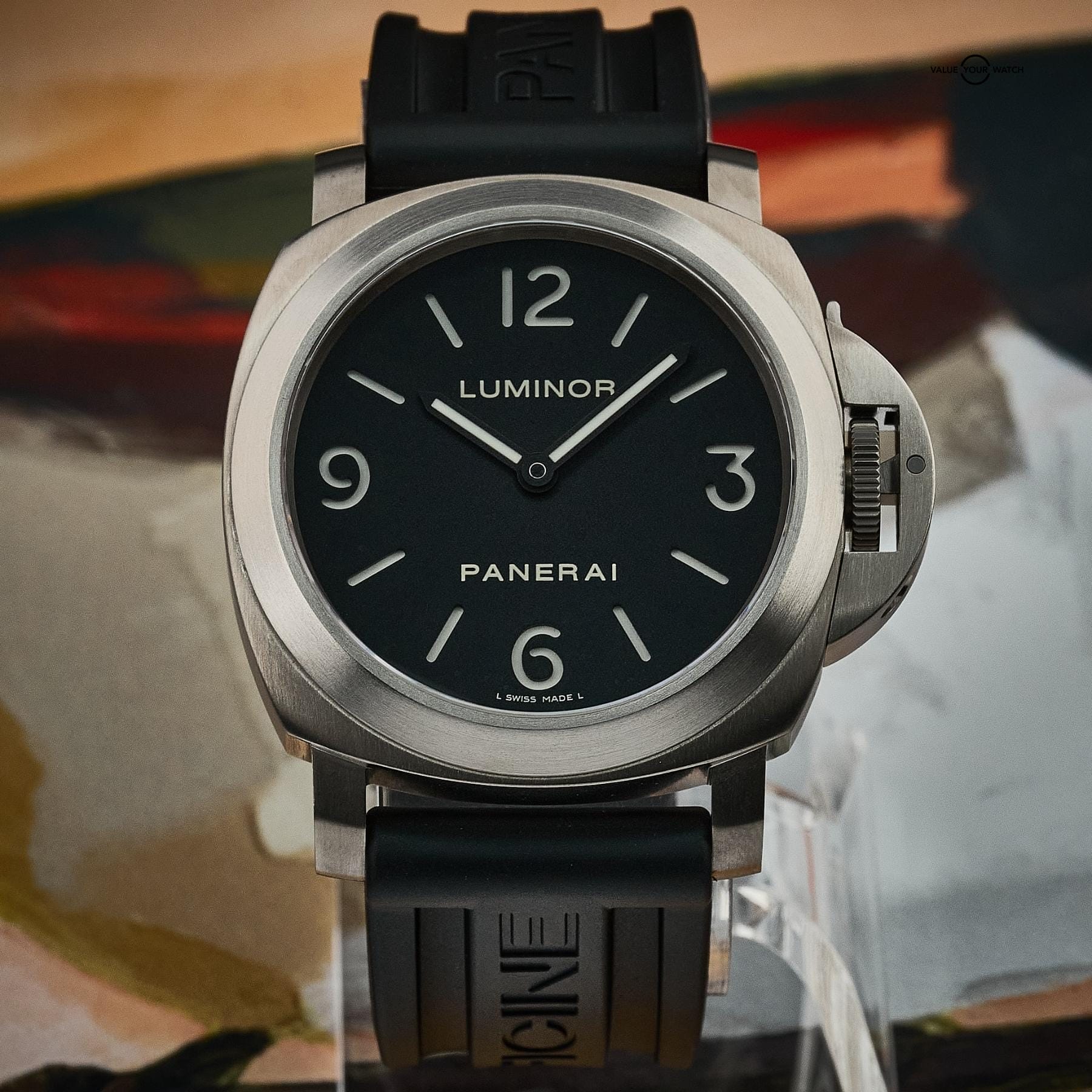Panerai Luminor Base 44mm Titanium PAM00176 with Box & Papers