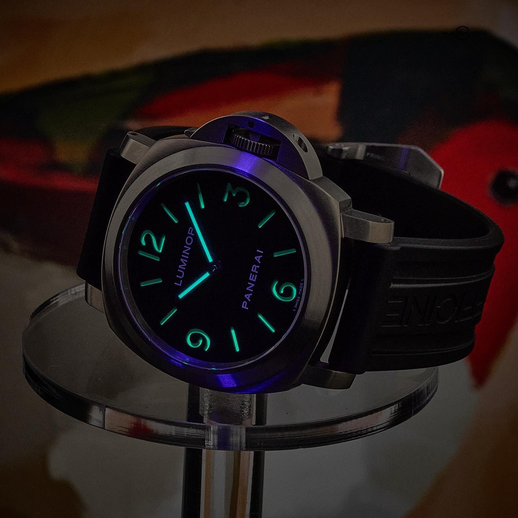 Panerai Luminor Base 44mm Titanium PAM00176 with Box & Papers - Image 3