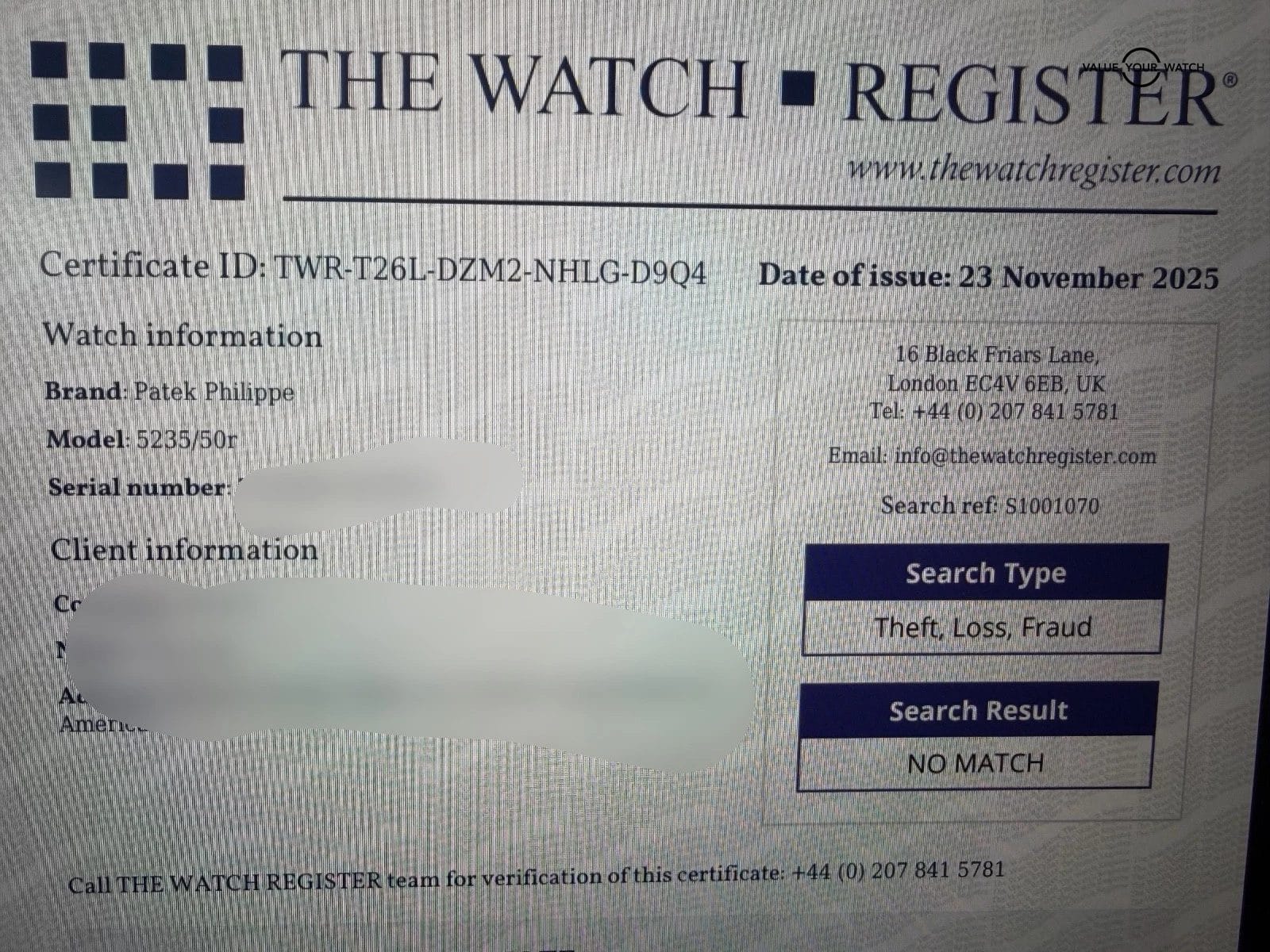 MINT Patek Philippe Annual Calendar Regulator 5235/50R-001 Black Dial Rose Gold - Image 3