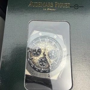 2021 MINT 2025 AP Serviced Sealed Taupe Smoke Fume Dial 43mm Royal Oak Offshore