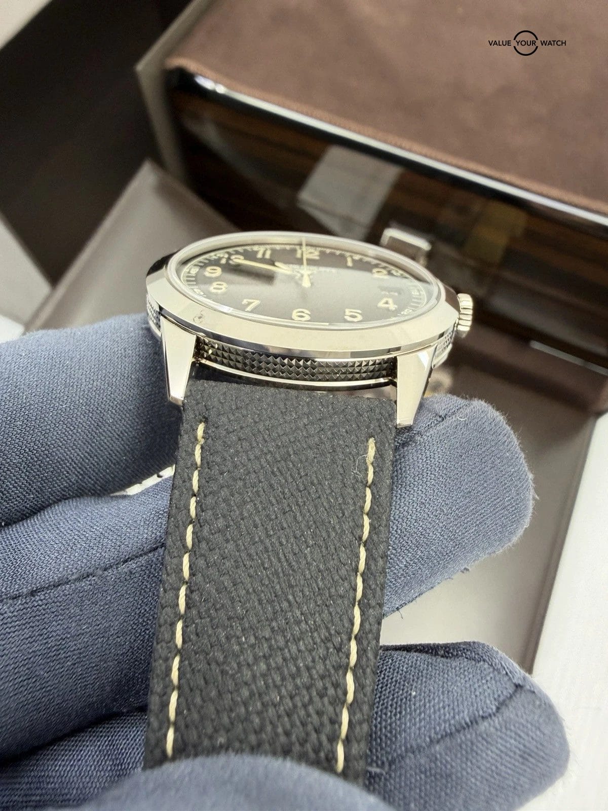 MINT 2022 Box Papers Both Straps Patek Calatrava 5226G Complete 18k WG 40mm - Image 4