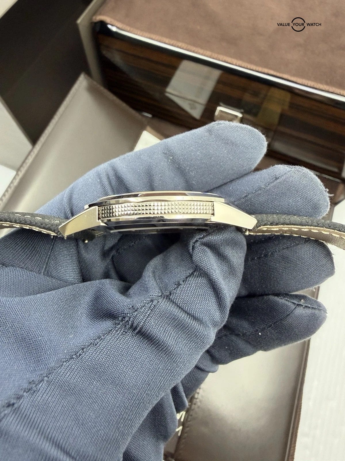 MINT 2022 Box Papers Both Straps Patek Calatrava 5226G Complete 18k WG 40mm - Image 9