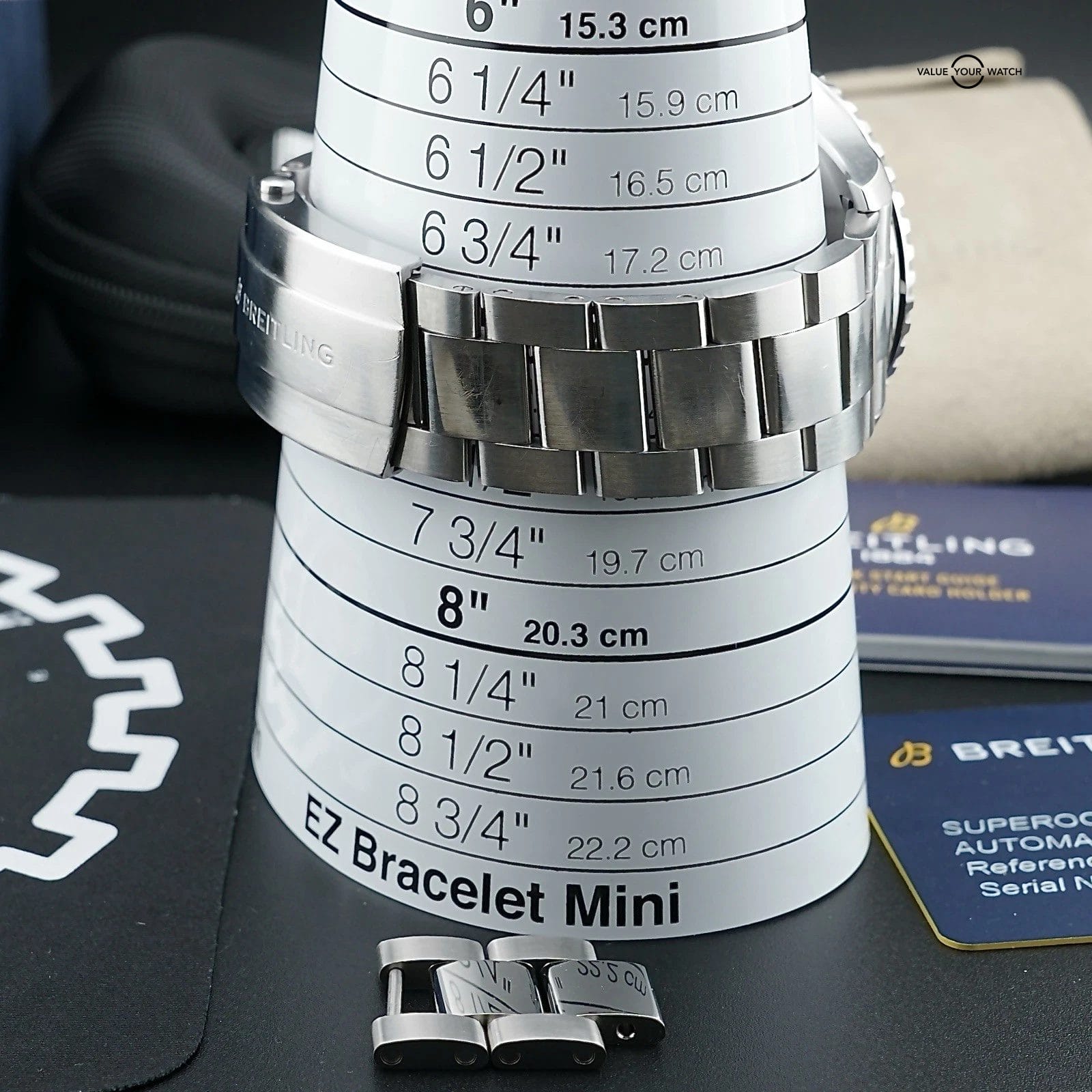 Breitling SuperOcean A17378 Blue Dial 46mm, Steel Bracelet, Warranty - Full Set - Image 3