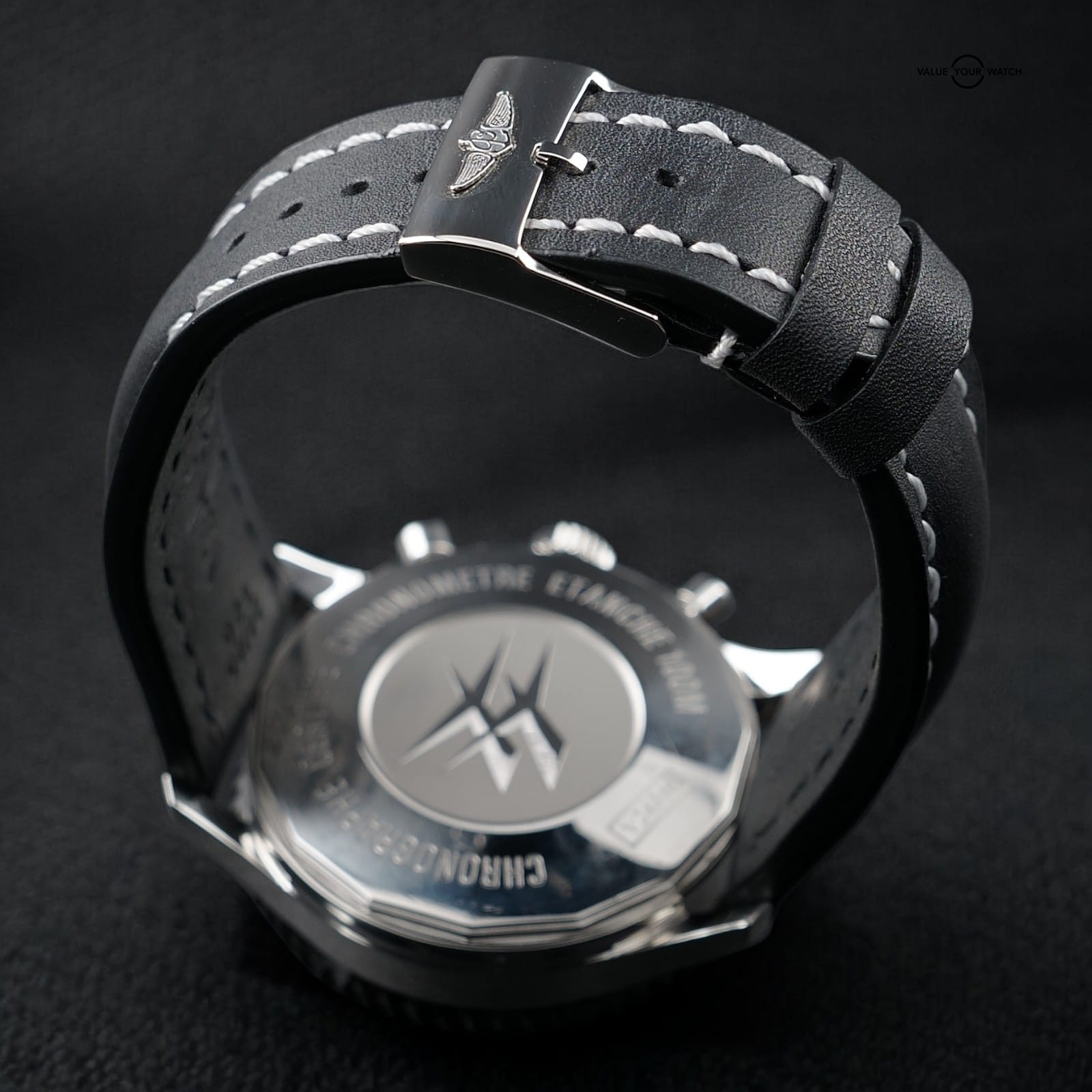 Breitling Chronoliner Y24310 GMT Chronograph Reverse Panda Pilot Watch 46mm - Extra Strap - Image 5