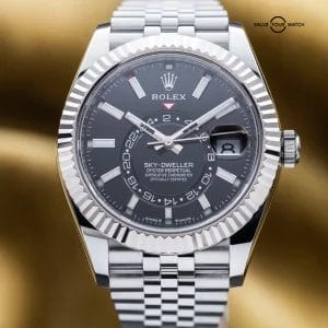 2023 Rolex Sky-Dweller Oystersteel White Gold Black Dial 42mm 336934 – Full Set