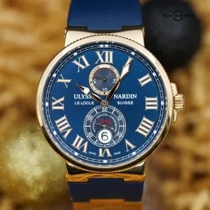 Ulysse Nardin Maxi Marine Chronometer Rose Gold 43mm 266-67-3/43 + Appraisal