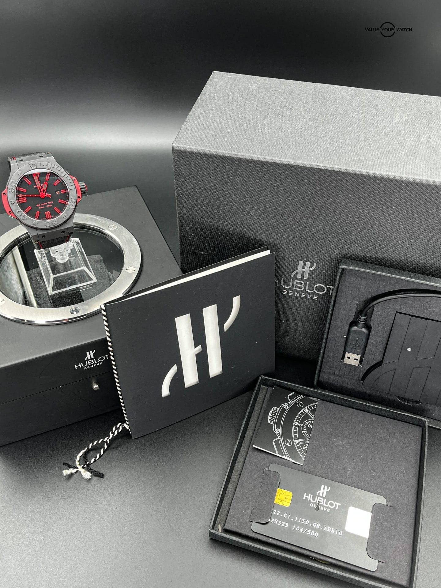 Hublot Big Bang King Black and Red - 322.CI.1130.GR.ABR10 - 48MM