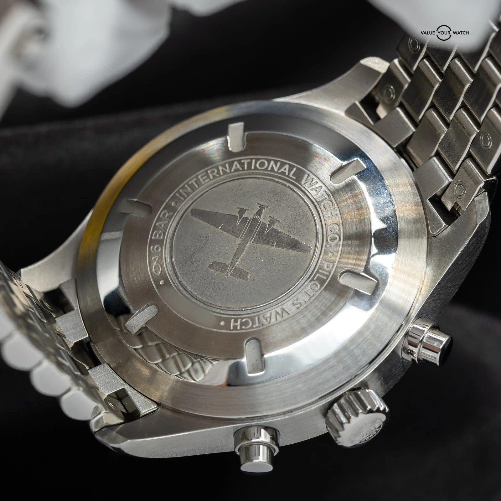 IWC Pilot's Chronograph Black Dial Men's Watch - IW377710 Box & Papers - Image 3