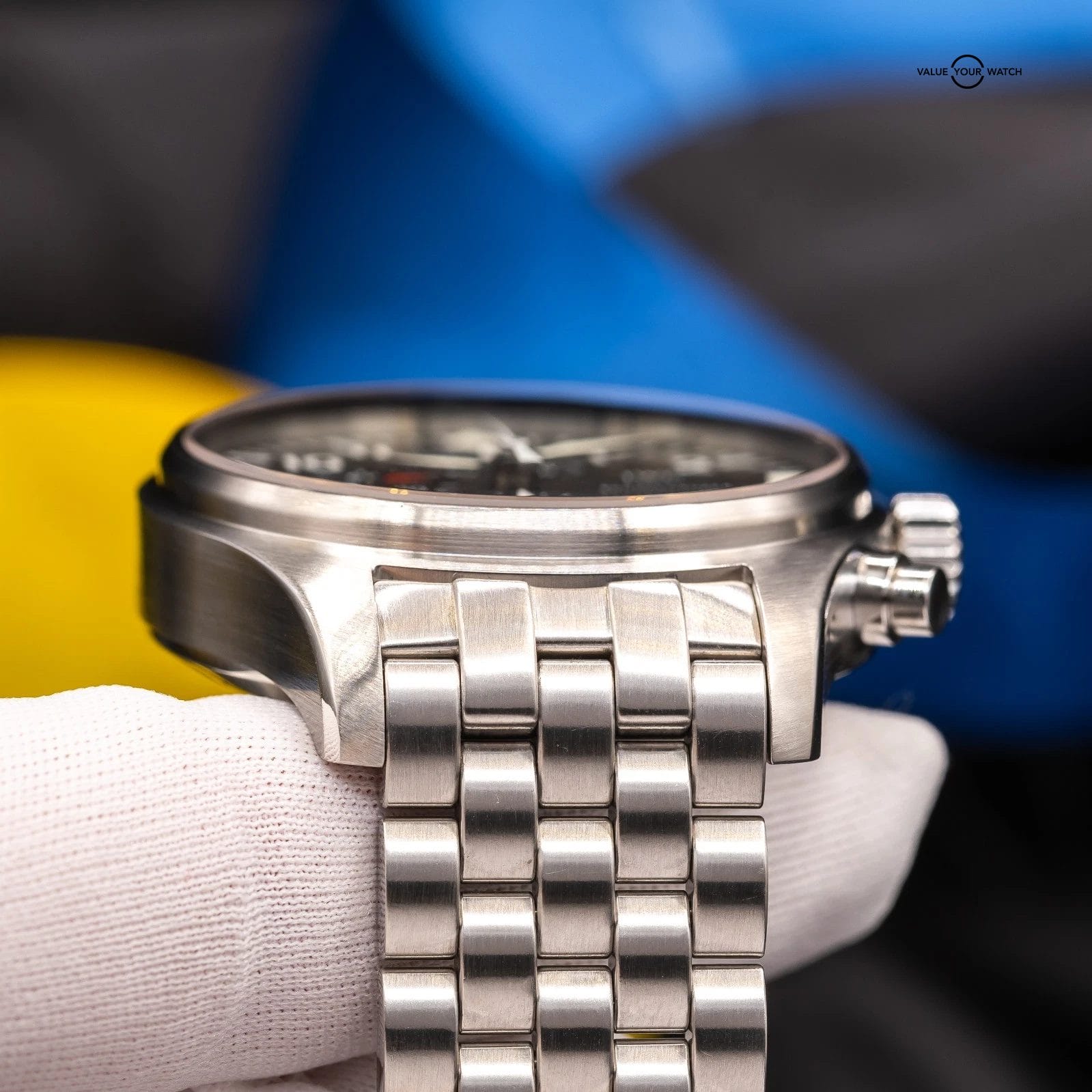 IWC Pilot's Chronograph Black Dial Men's Watch - IW377710 Box & Papers - Image 7