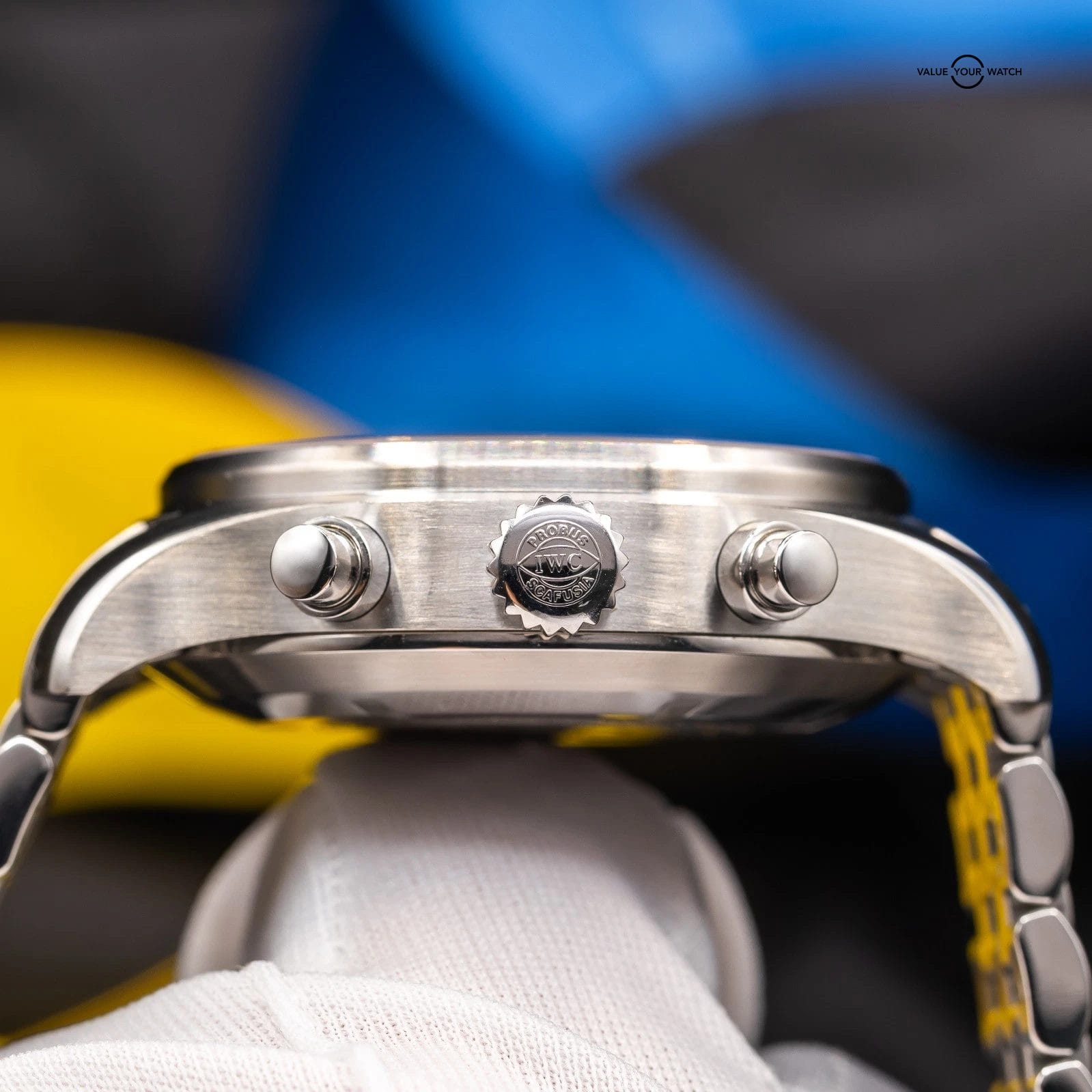 IWC Pilot's Chronograph Black Dial Men's Watch - IW377710 Box & Papers - Image 11