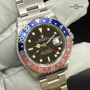 Rolex GMT-Master 16700 PEPSI 1997 U serial Full Collector’s Set