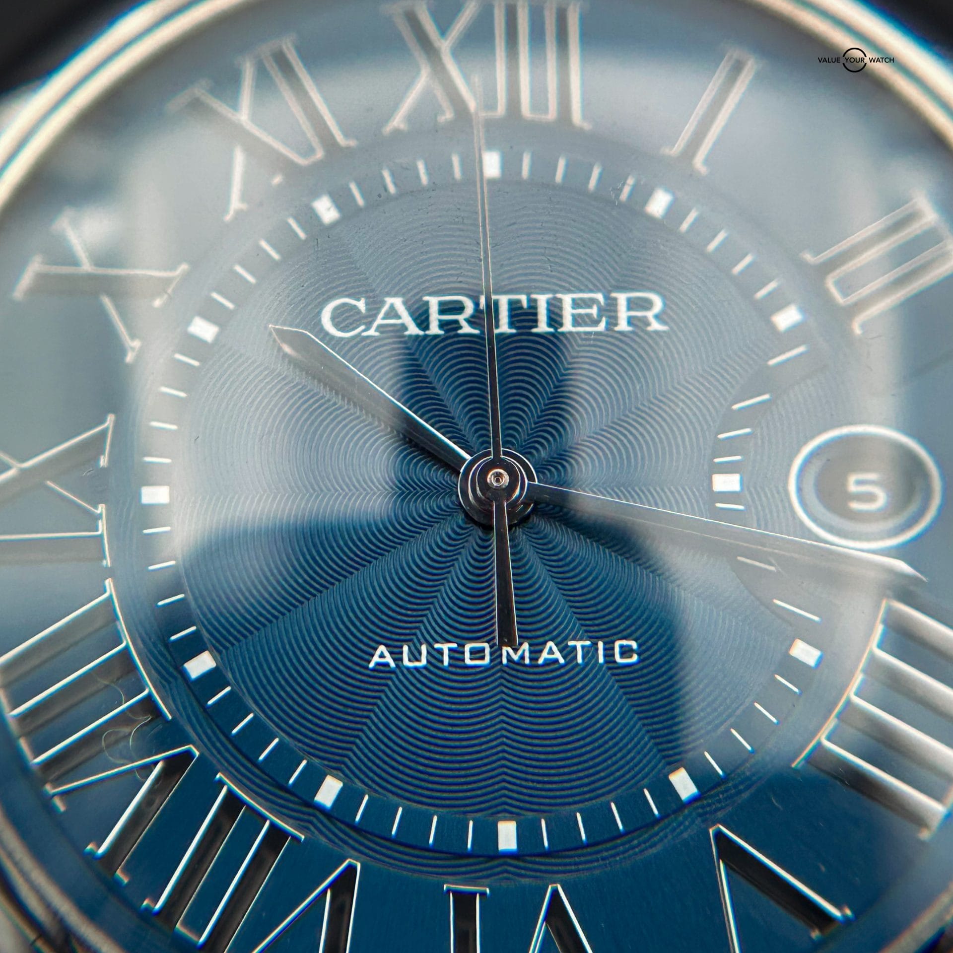 Cartier Ballon Bleu 42mm Automatic Blue Dial Stainless WSBB0025 – Box & Papers - Image 7