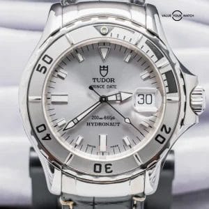 Tudor Prince Date Hydronaut 40 mm Silver Dial Stainless Steel Automatic 89190P