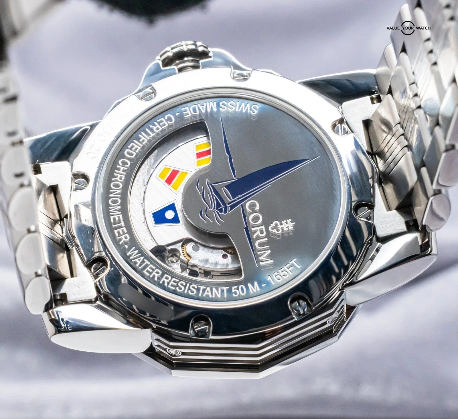 Corum Admiral’s Cup Tides Edition 44 mm Silver Dial Sailing Automatic 977.630.20 - Image 14
