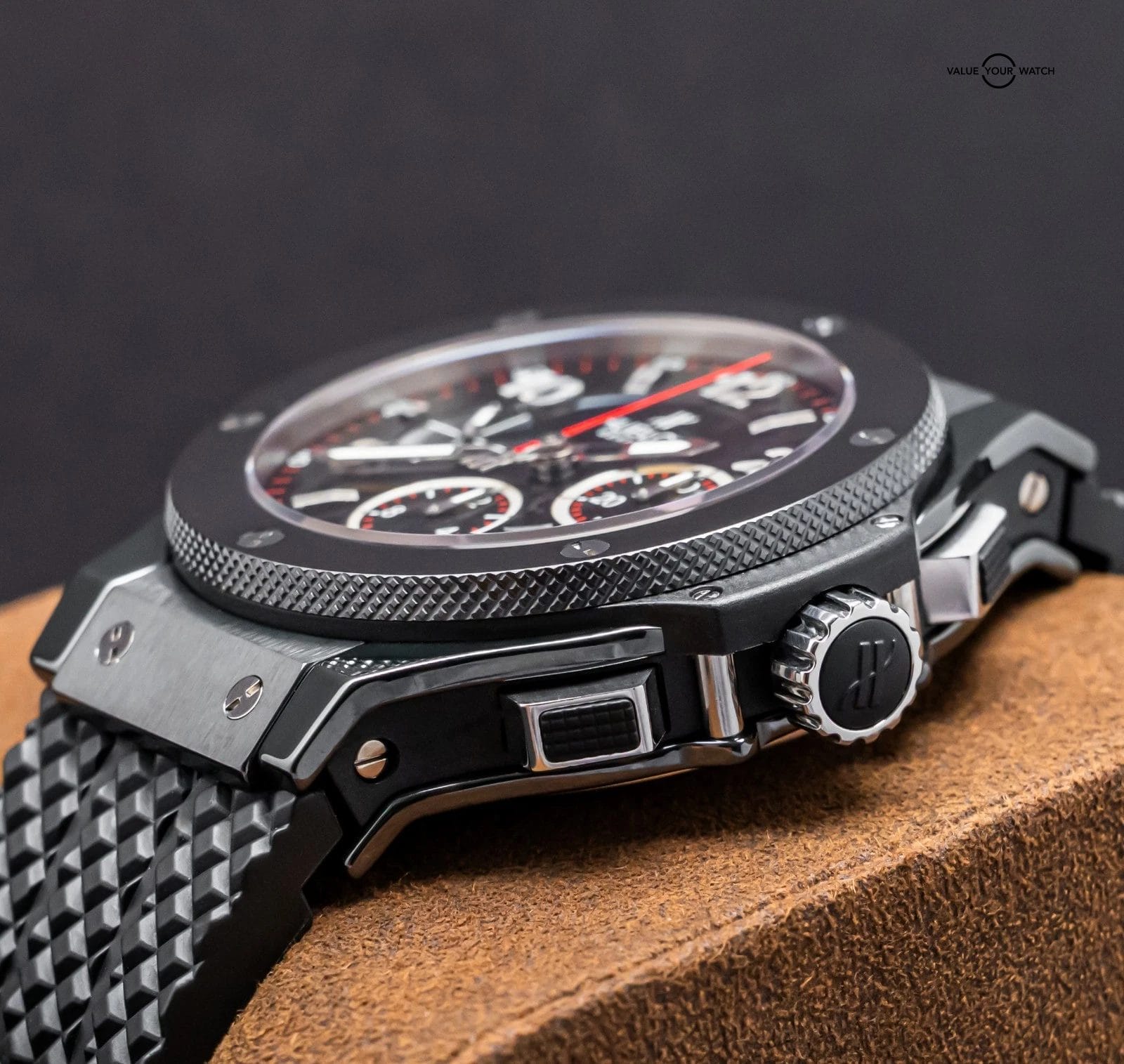 Hublot Big Bang 44 Black Magic $16K MSRP Ceramic Chronograph 301.CX.130.RX - Image 10
