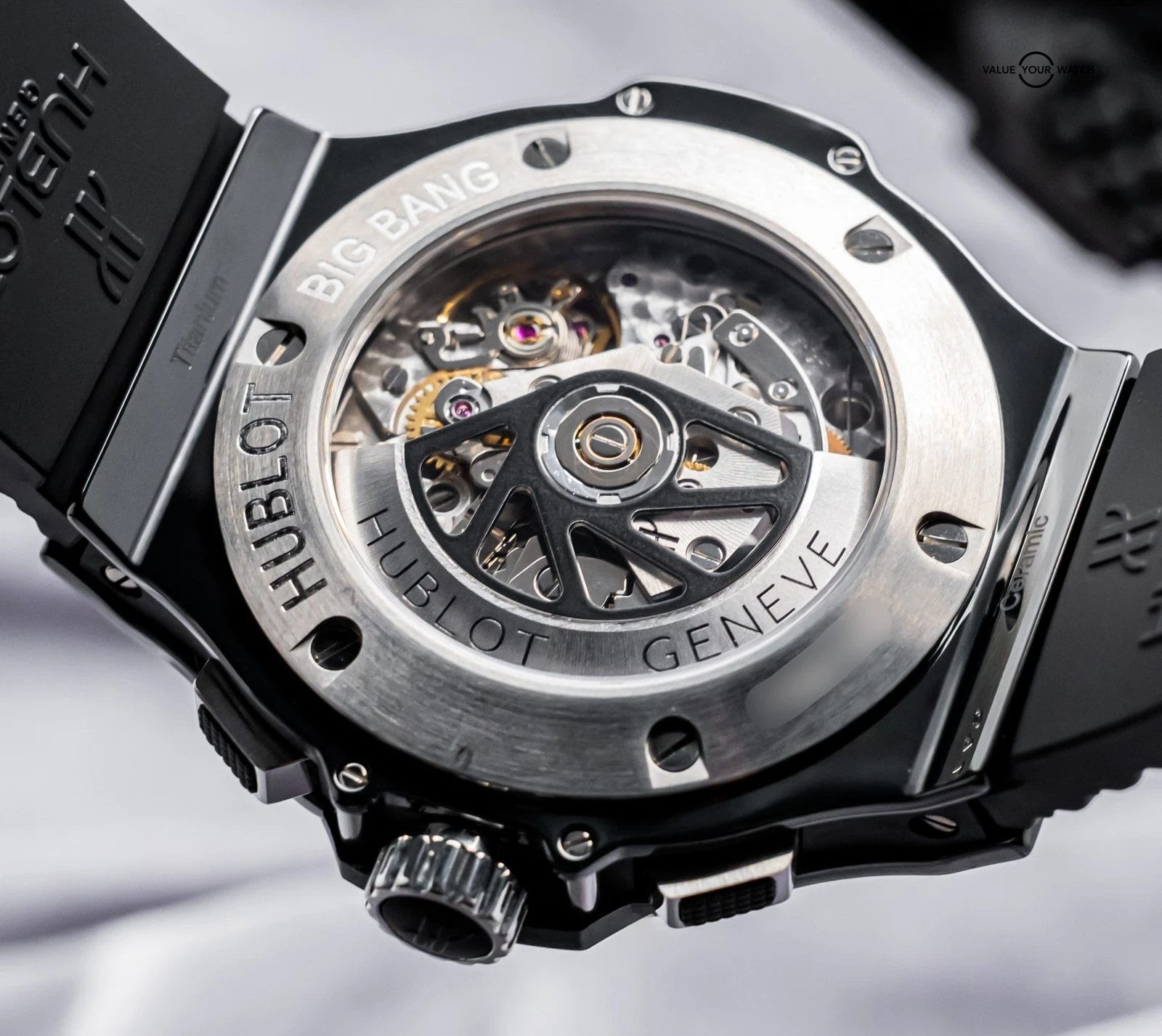 Hublot Big Bang 44 Black Magic $16K MSRP Ceramic Chronograph 301.CX.130.RX - Image 12