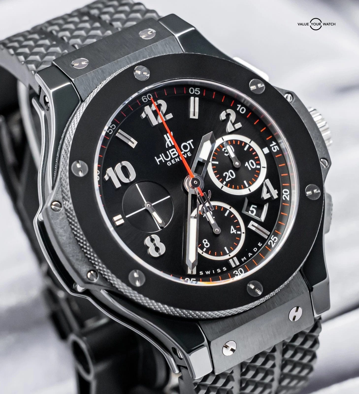 Hublot Big Bang 44 Black Magic $16K MSRP Ceramic Chronograph 301.CX.130.RX - Image 13