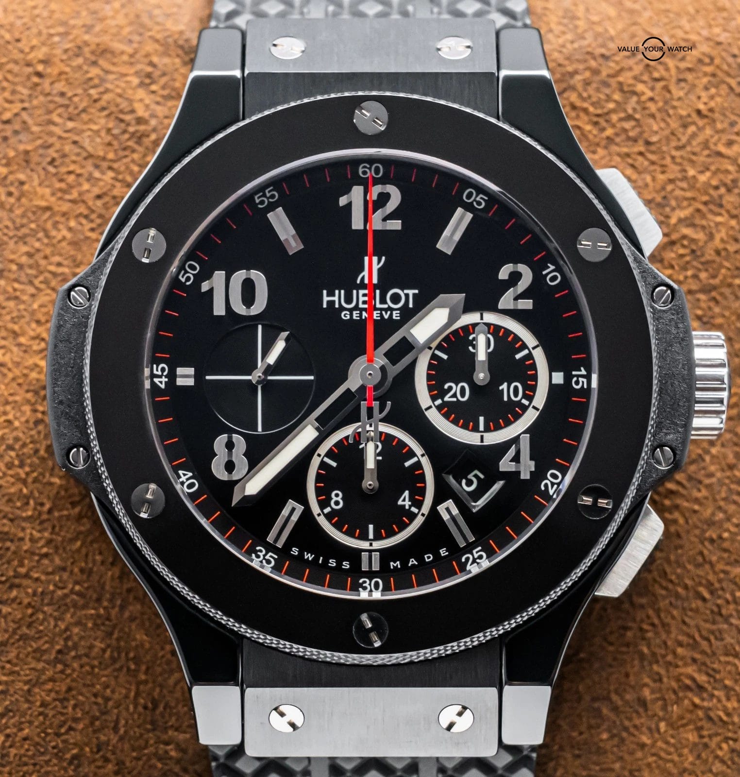 Hublot Big Bang 44 Black Magic $16K MSRP Ceramic Chronograph 301.CX.130.RX - Image 15