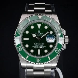 Rolex Submariner Date 40mm Green Dial and Bezel “Hulk”, Ref. 116610LV with B&P