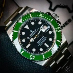 Rolex Submariner 126610LV Silver Oyster Bracelet with Green Bezel
