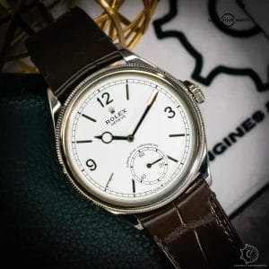 Rolex Perpetual 1908 18kt White Gold White Dial – Full kit – 39mm – 52509