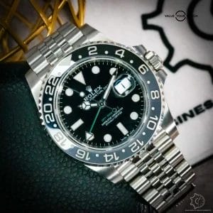 Rolex GMT-Master II “Bruce Wayne” – Full Kit – 126710GRNR