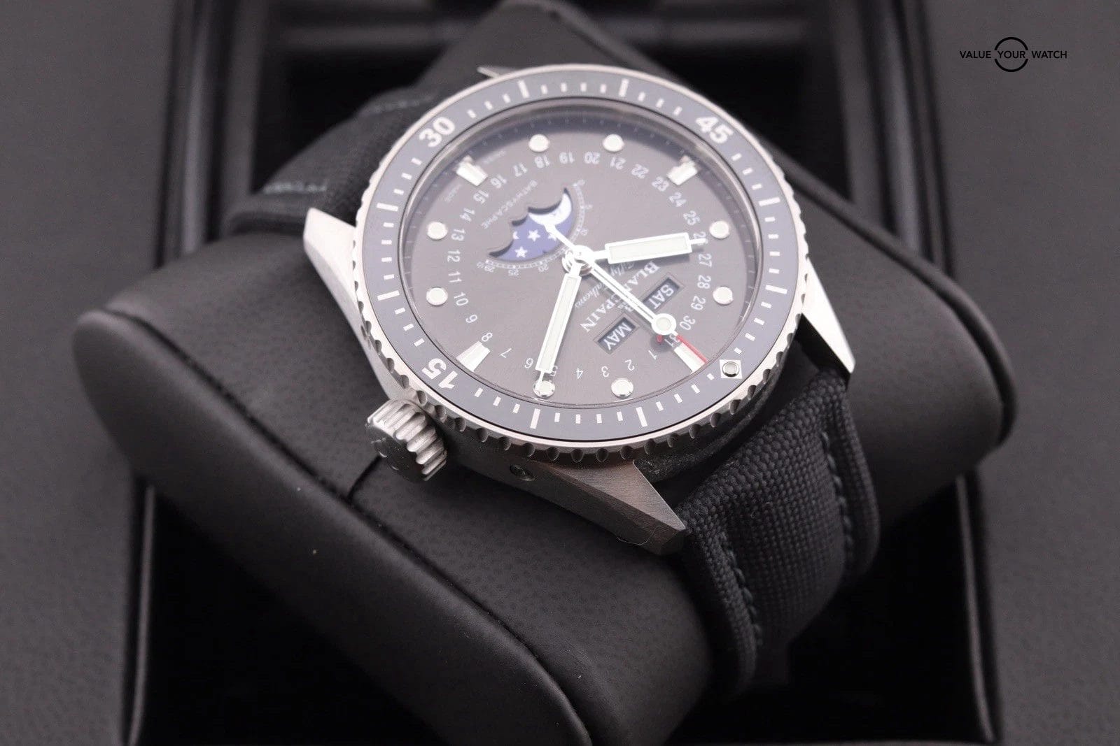 Blancpain Fifty Fathoms Bathyscaphe Quantieme 5054-1110-B52A Moonphase - Image 8