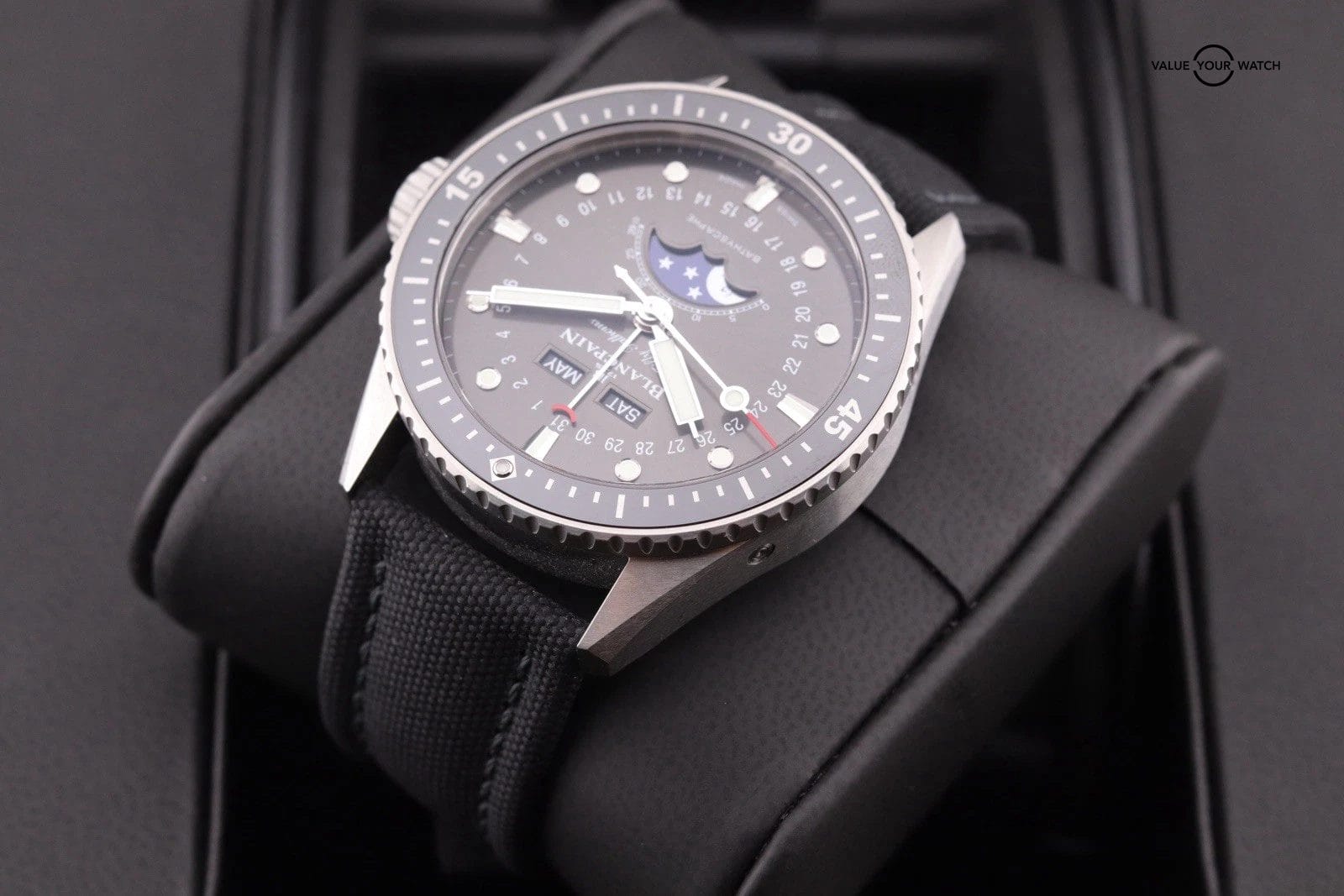 Blancpain Fifty Fathoms Bathyscaphe Quantieme 5054-1110-B52A Moonphase - Image 19