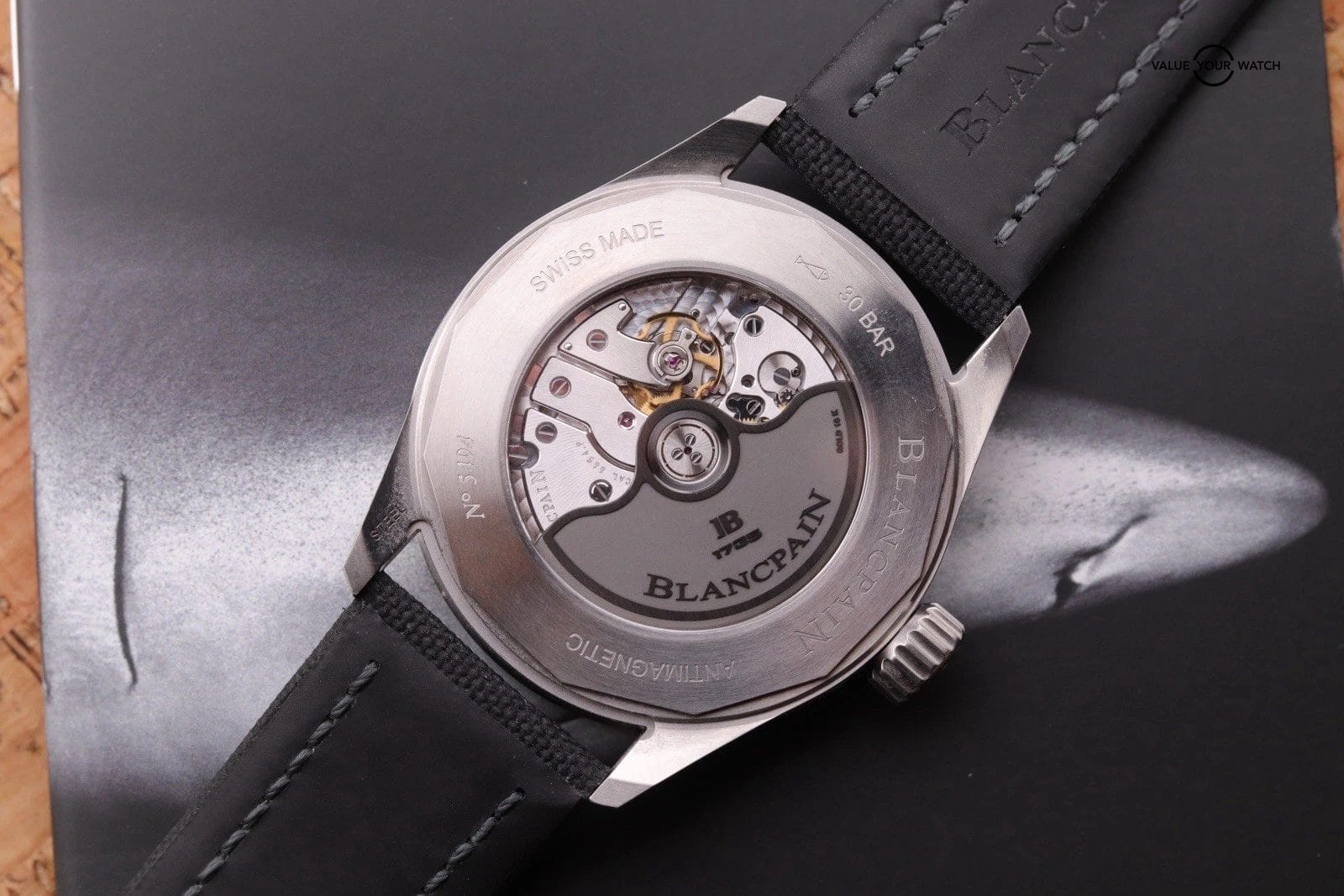 Blancpain Fifty Fathoms Bathyscaphe Quantieme 5054-1110-B52A Moonphase - Image 22