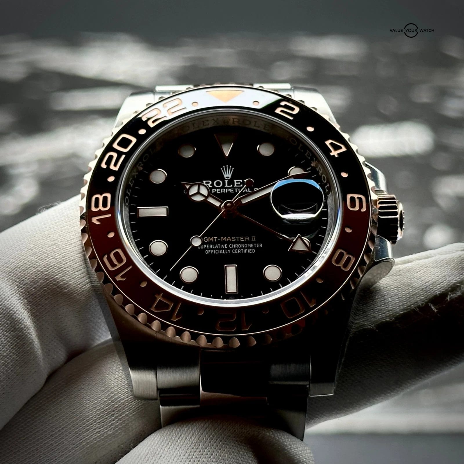 Rolex GMT-Master II 126711CHNR Two Tone Rose Gold Steel - Image 2