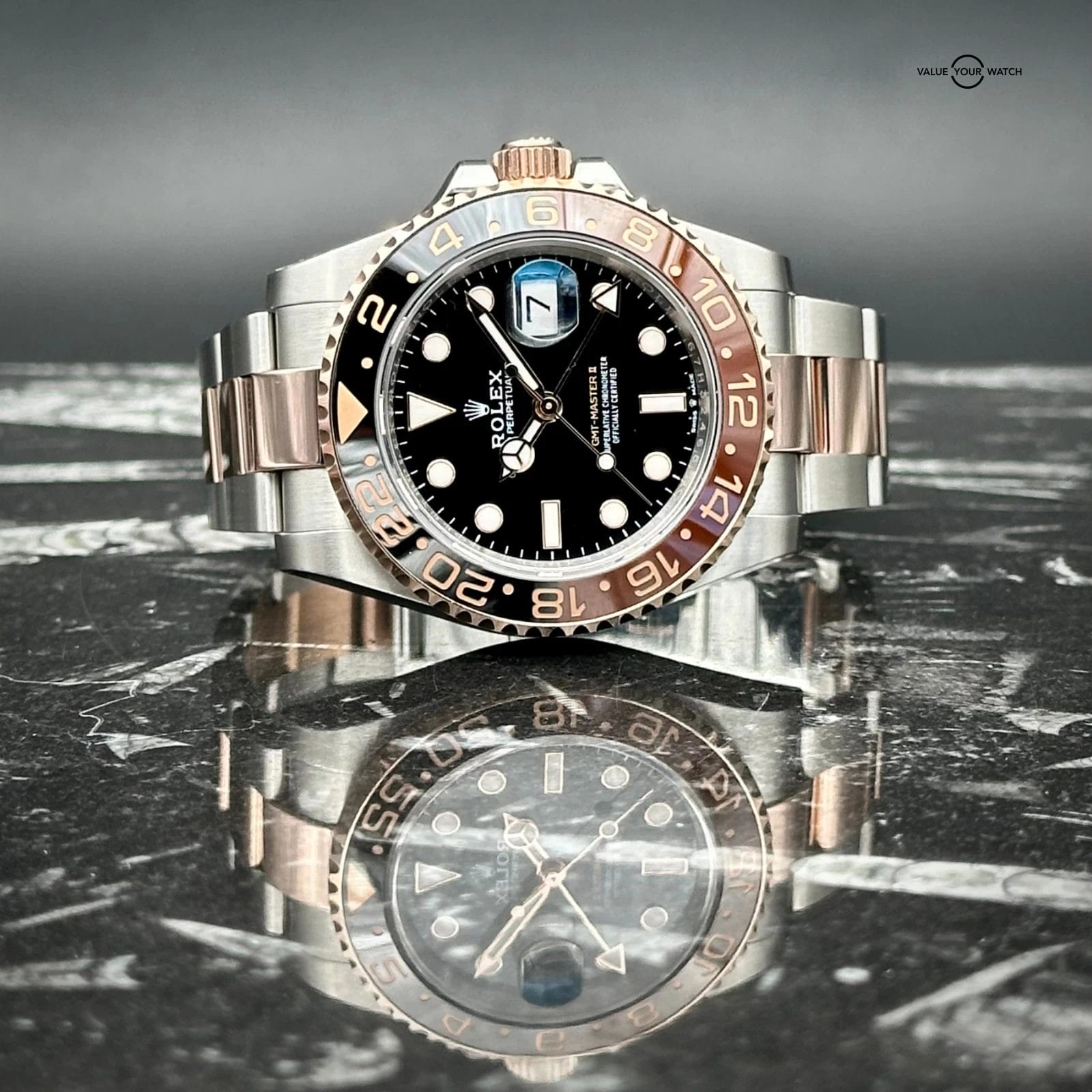 Rolex GMT-Master II 126711CHNR Two Tone Rose Gold Steel - Image 11
