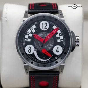 BRM MR48 Racing Chronograph 48mm B.R.M. Full set!