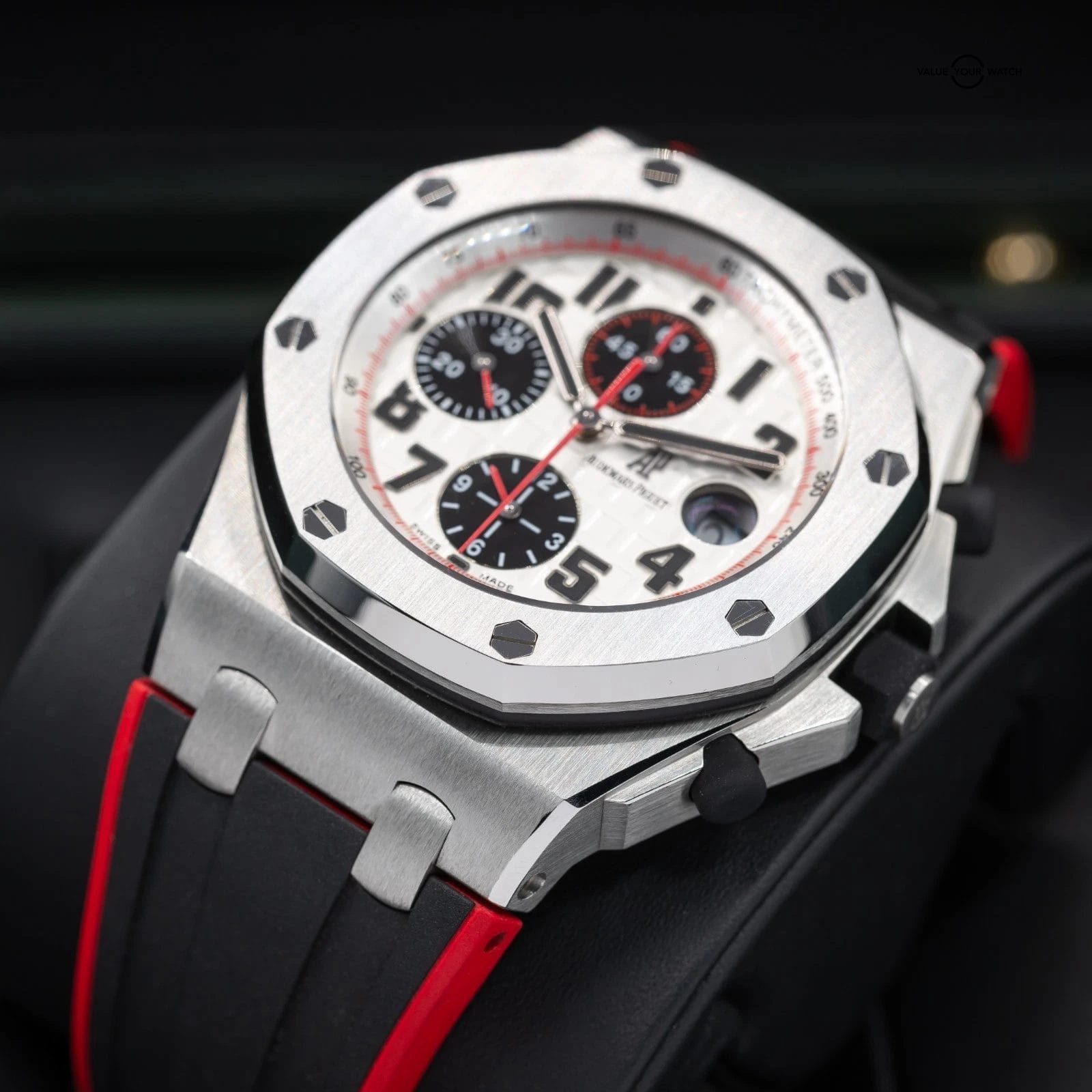 Audemars Piguet Royal Oak Offshore in steel, white Panda dial 42mm Ref. 26170ST - Image 8