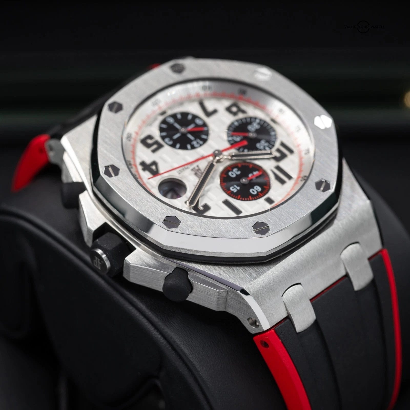 Audemars Piguet Royal Oak Offshore in steel, white Panda dial 42mm Ref. 26170ST - Image 9