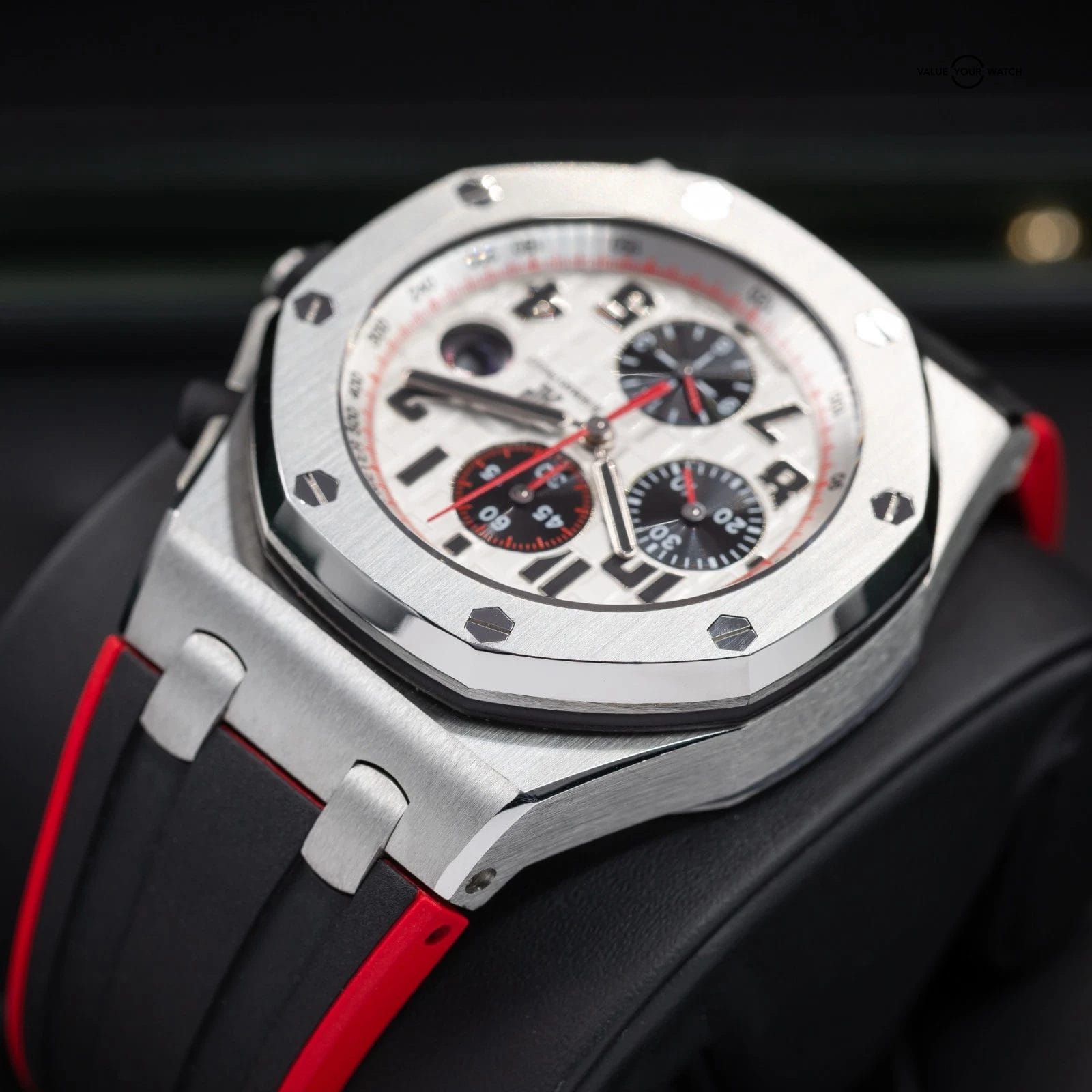 Audemars Piguet Royal Oak Offshore in steel, white Panda dial 42mm Ref. 26170ST - Image 10