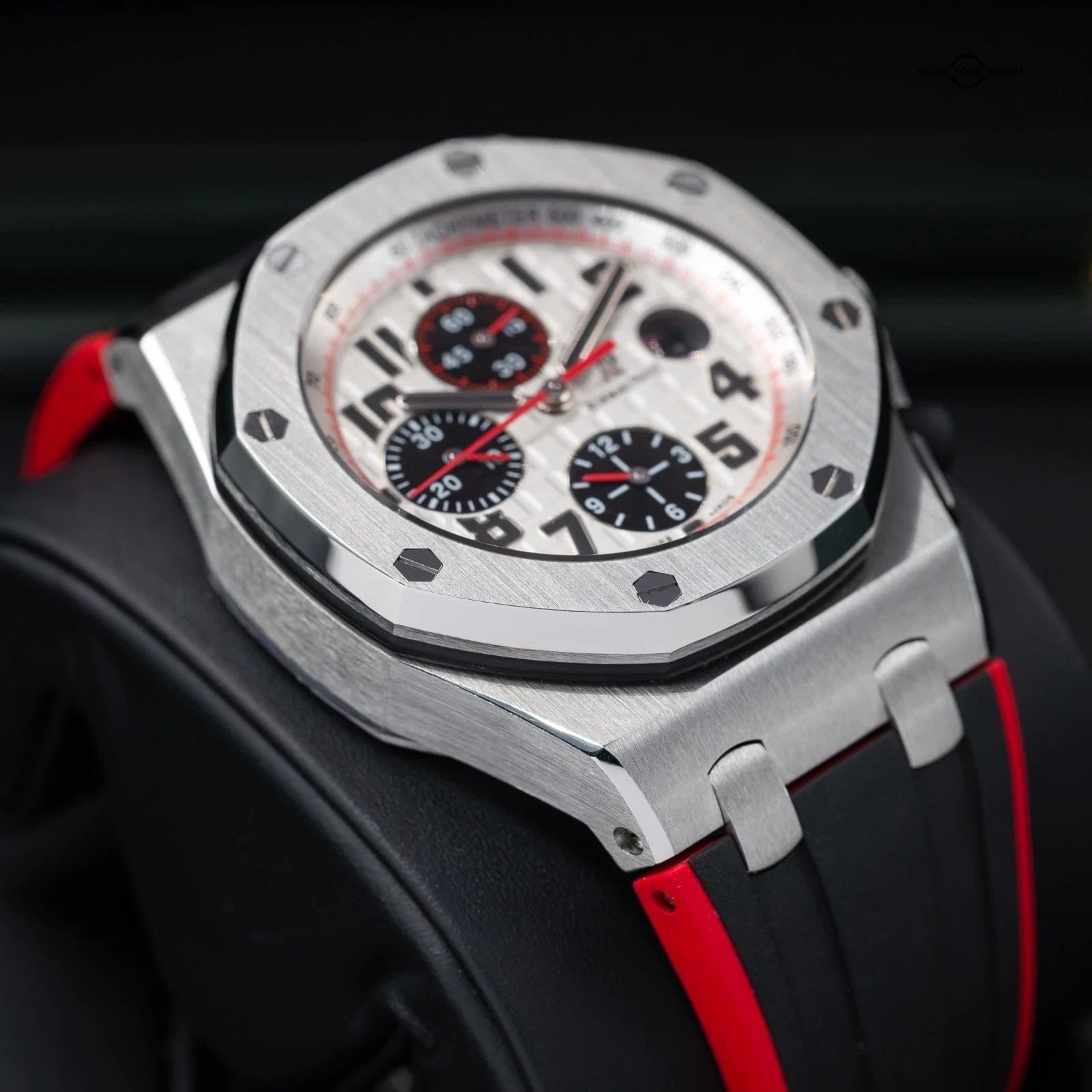 Audemars Piguet Royal Oak Offshore in steel, white Panda dial 42mm Ref. 26170ST - Image 11