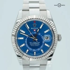 2025 Rolex Sky-Dweller 42mm 336934 Stainless Steel Blue Dial