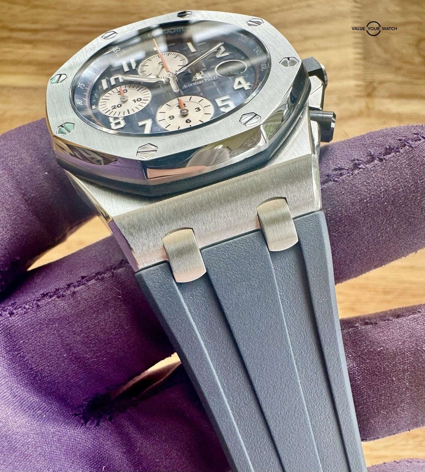 Audemars Piguet Royal Oak Offshore 26470ST NAVY Blue Dial With Papers - Image 9